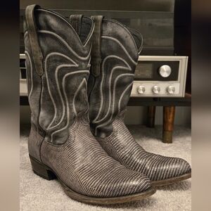 Tecovas Charcoal Cowboy Boots